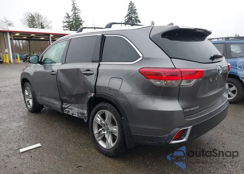 2019 Toyota Highlander Limited z USA, uszkodzony, nr VIN 5TDDZRFH6KS925486
